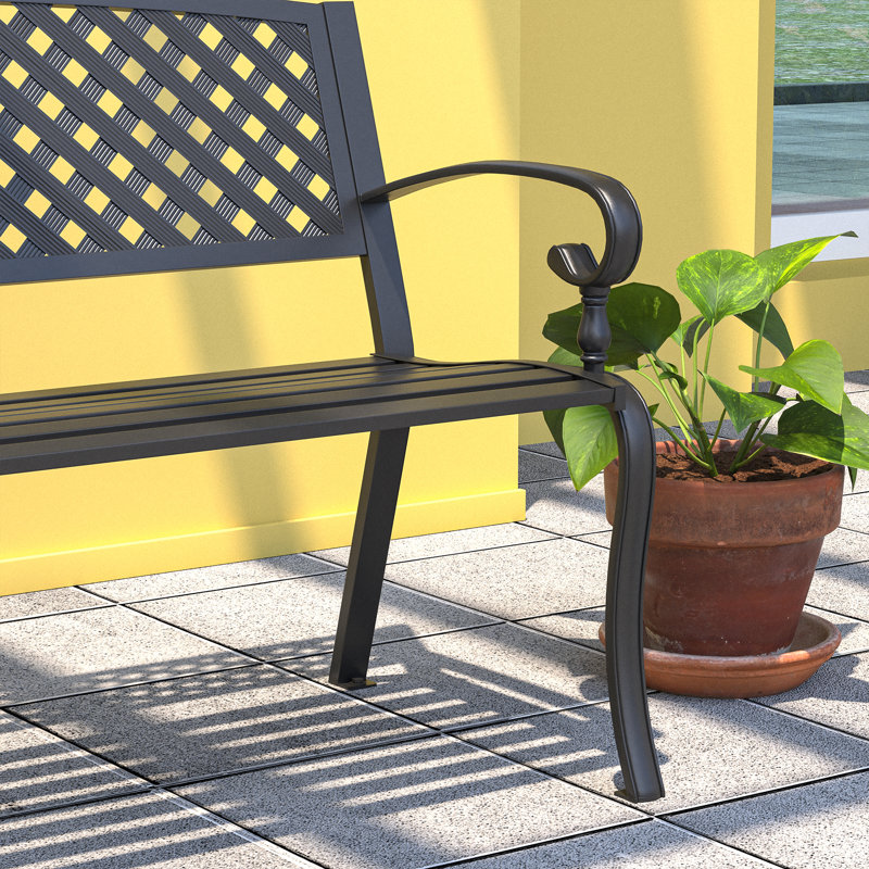 Banc de jardin Cl floral