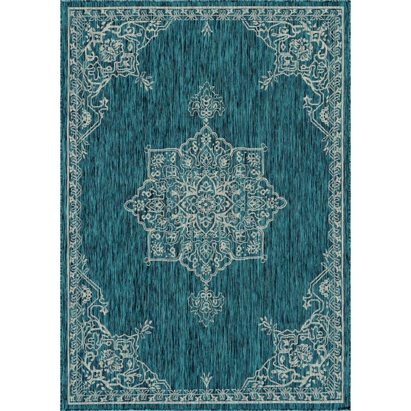 Tapis extérieur vert foncé, Rectangle 7 pi x 10 pi