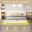 4ft6 Ottoman Bed With Led-126511410-126511404