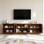 Meuble télé/console multimédia avec portes cintrées-1126997957