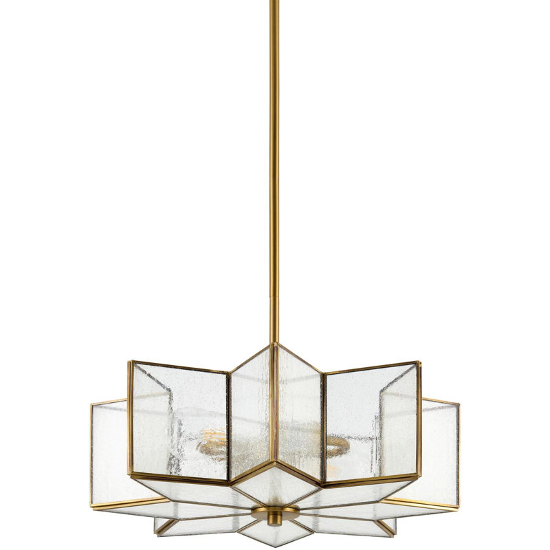 Luminaire suspendu en métal 1 lumière Hojan , Laiton
