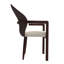Chaise rembourrée avec pieds en bois d'hévéa Kavonna Series-2142899642