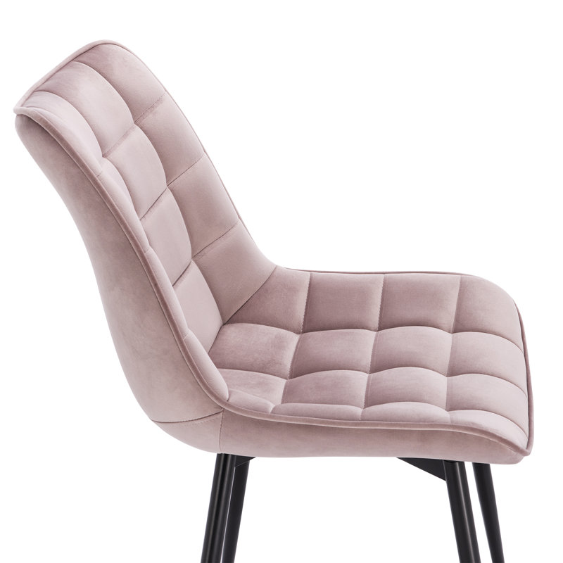 Chattooga Upholstered Dining Chair, Pink, 2