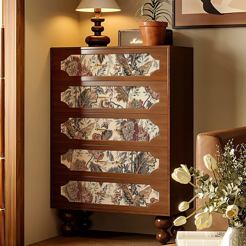 Armoire décorative à tiroirs de style américain
