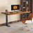 Brown Rectangular Solid Wood desks-1123614609