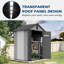Remise de rangement extérieure en plastique-116723122
