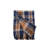 Navy and Gold Plaid Throw Blanket