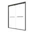 56"-60" W X 76" H Double Sliding Semi-Frameless Shower Door with 5/16"(8mm) Clear Tempered Glass-115864057