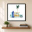 «Surf Days I» par Mercedes Lopez Charro - impression sur toile-1131340720-1131340723