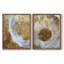 ABSTRACT Series Cxxvii - reproduction encadrée de qualité supérieure - prête à être accrochée - aucun clou requis - aucun clou requis-140185953-140185959