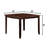 Highworth 52 " Extendable Square Dining Table