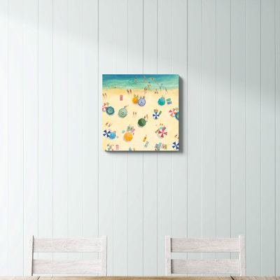" Summer Beach Fun " by Avery Tillmon Painting Print