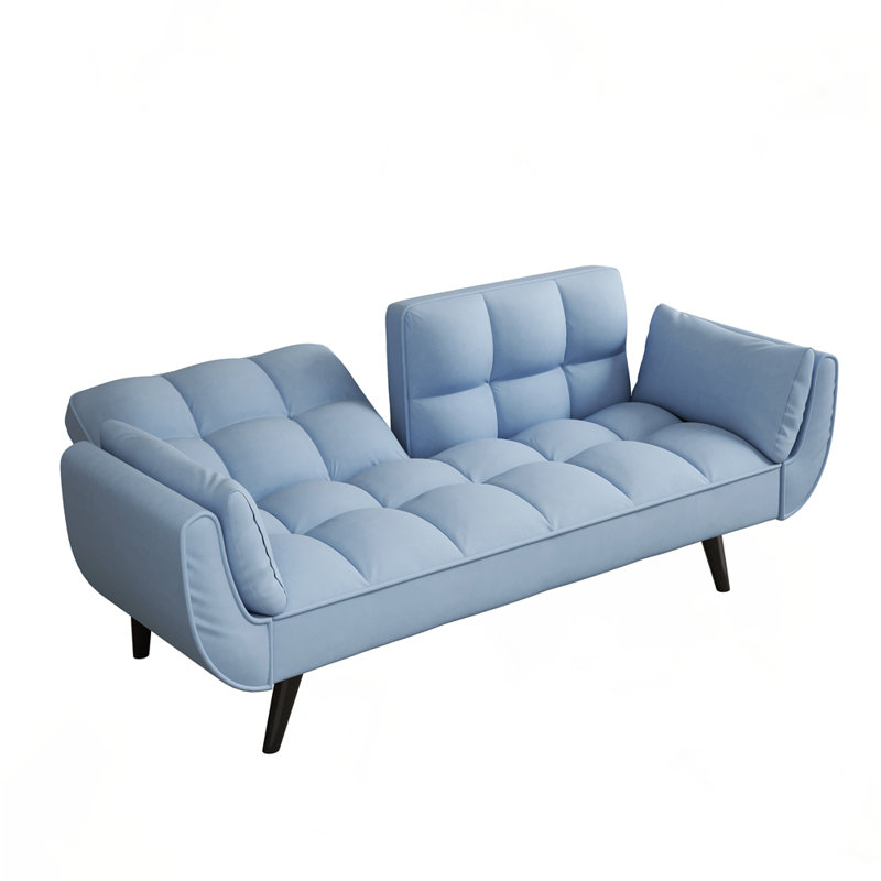 Coussin 57 "avec deux accoudoirs, Bleu marine antique
