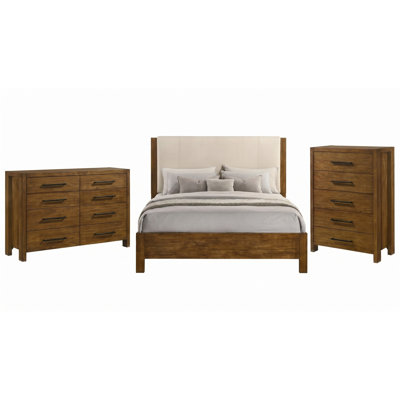 Ensemble de chambre moderne 3 pièces, pour chambre à coucher