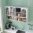 Four Doors Wall-Mounted Storage Solution for Enhanced Organization and Decluttering-353682335