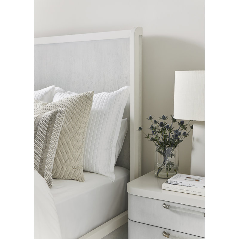 Cove Solid Wood Standard Bed, Moonstruck/White Frost, King