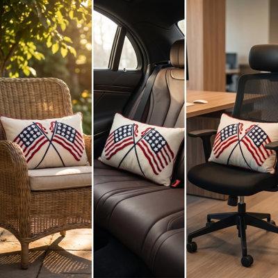 Patriotic Pillow For Comfortable Sleep Suitable For Patriotic And Independence Day Themes