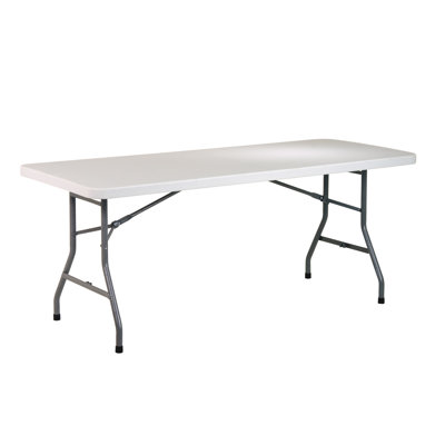 Table pliante rectangulaire en plastique Hathcock