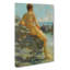 The Bather by Henry Scott Tuke - Wrapped Canvas-61853690