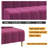 Daniellah Velvet Upholstered Bench-410616663