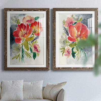 " Twilight Brights I " 2 - Pieces Painting Print