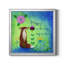 Happy Fox - peinture sur toile encadrée-1655634046-1655634033