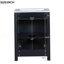 Petit meuble-lavabo 24 "avec lavabo en céramique
