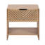 Table d'appoint avec rangement en bois de manguier Mezzeta