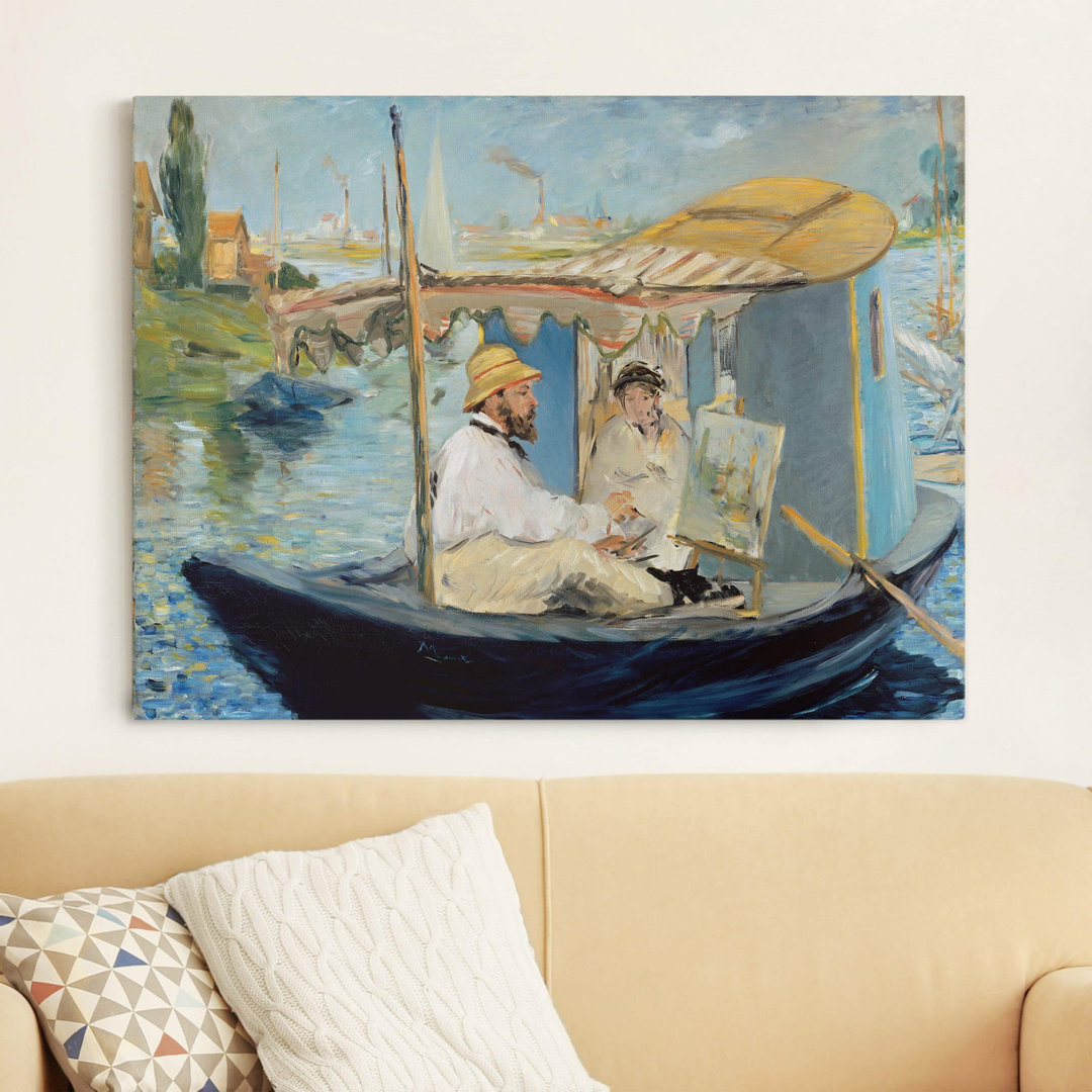 Leinwandbild The Barque von Edouard Manet