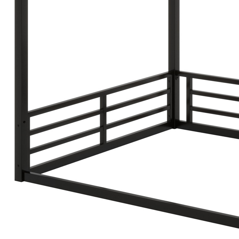 Metal Bunk Bed, Full XL Over Full XL