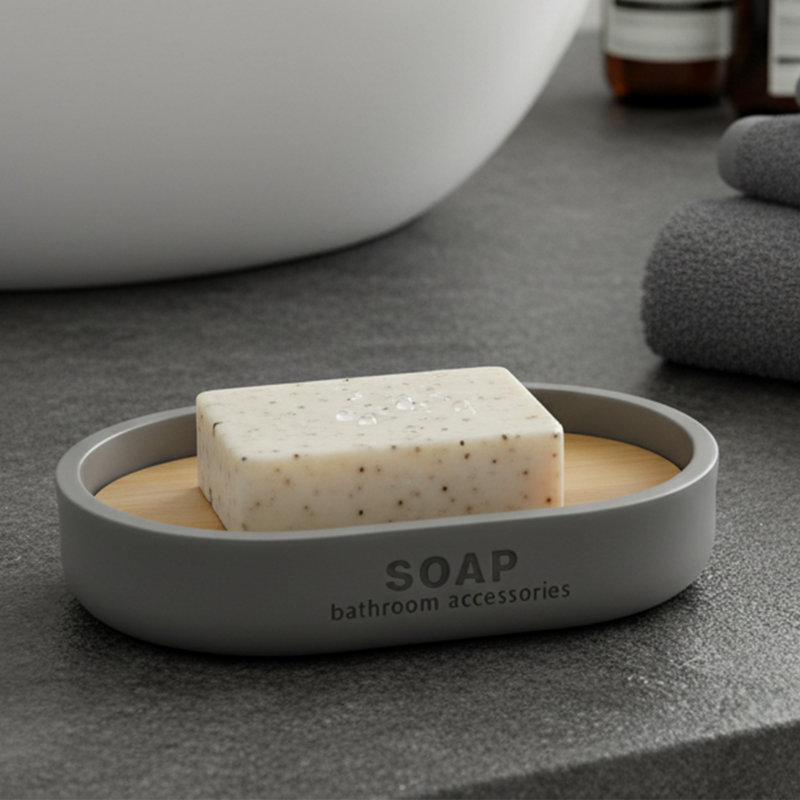 Porte-savon Willis, Gris
