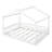 Wood Bed House Bed Frame With Fence, For Kids, Teens, Girls, Boys-812396744-812396751
