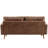 Aisha 70" Faux Leather Square Arm Loveseat-91527611
