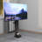YXSUN Black Removable Floor Stand Mount Holds up to 176.37 lbs for 32''-70'' TV