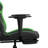 Massage Gaming Chair with Footrest Faux Leather-447630663
