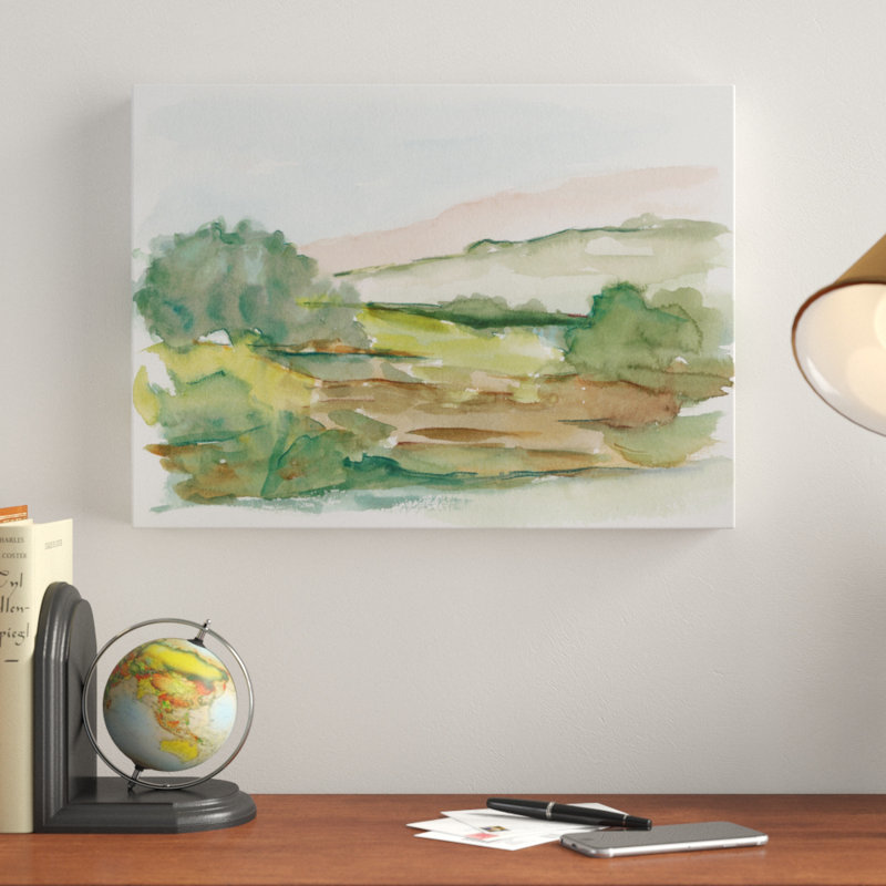 Modern & Contemporary Painting Print, 14" H x 19" W x 2" D
