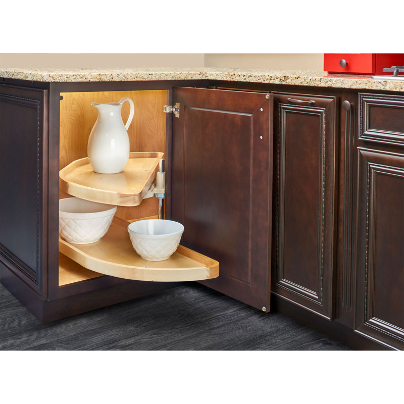 Organisateur de coin en bois Rev-A-Shelf, L 37,75 po, P 20,19 po