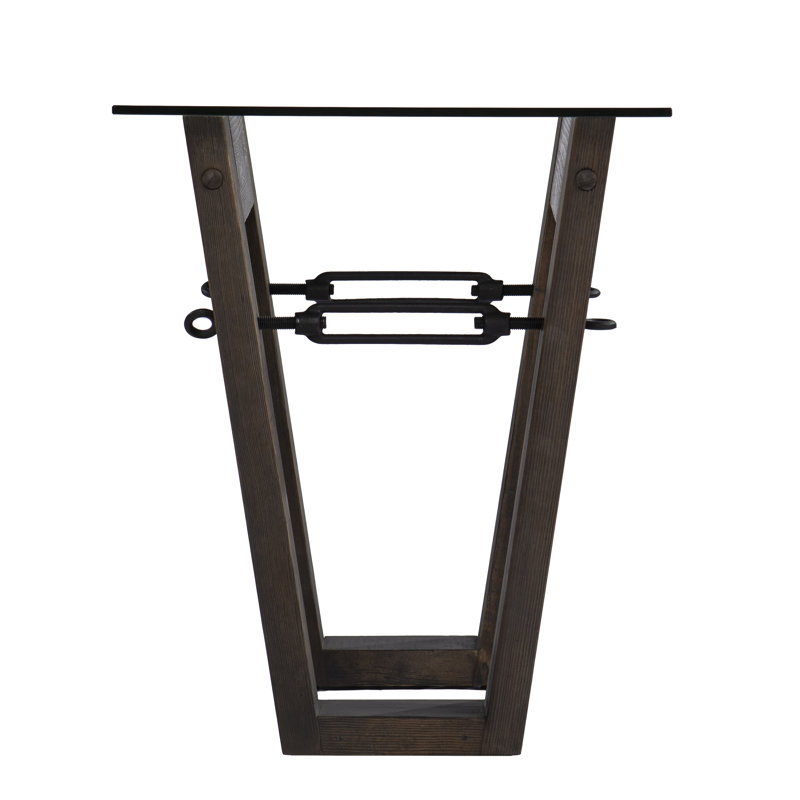 Garrinston Glass Top End Table