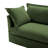 L-Shaped Slipcovered Sectional Sofa, Comfy Chenille Deep Seat With Convertible Ottoman & Pillows, Modern Oversized 3 Seater For Living Room-219614909-219614882-219614886