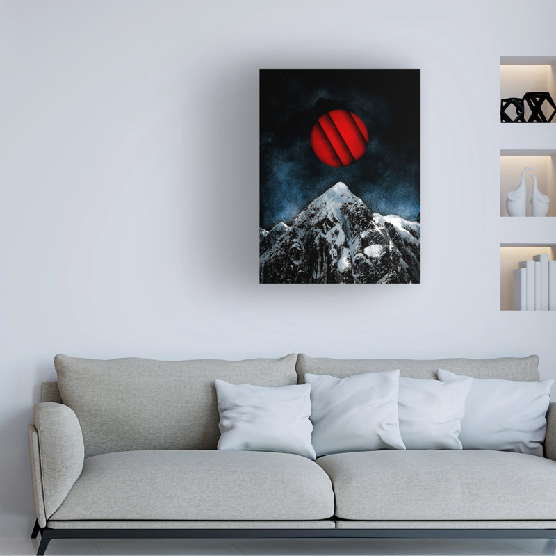 Art sur toile Barrett Biggers Red Peak, H 35 po x l 47 po