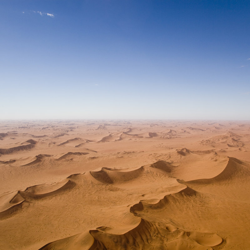 Endless Desert Sand Dunes - Wrapped Canvas Print, 76cm H x 76cm W