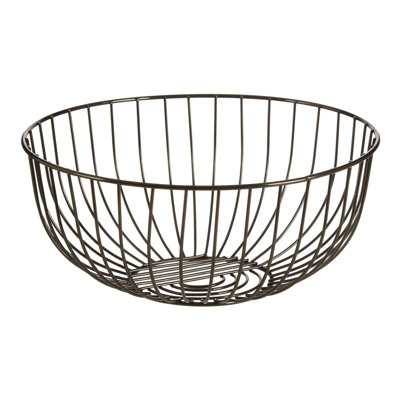 Symple Stuff Ralphy Iron Fruit Basket