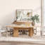 Sorento Rectangle Oak Dining Table-329668486
