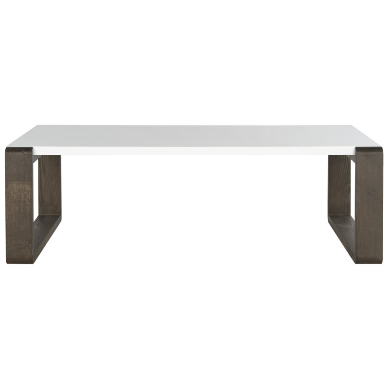 Egan Single Coffee Table, Dark Brown
