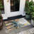 Machine Washable Indoor/Outdoor Pablo ACN2284 Abstract Rug-353018246