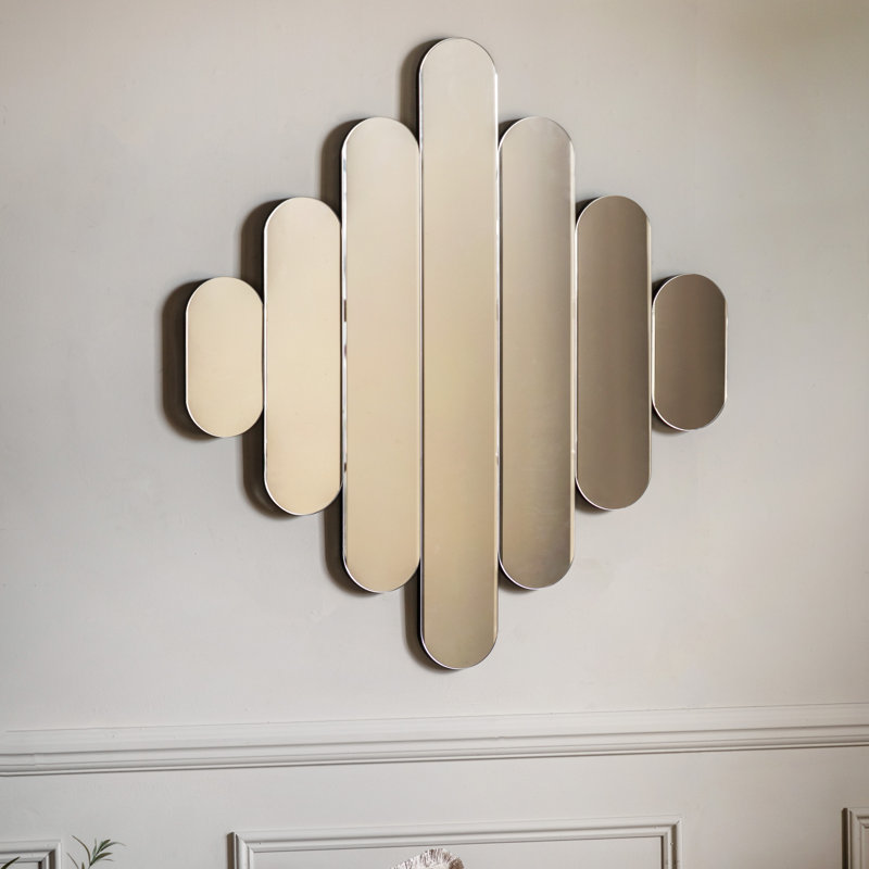 Darrent Rectangle Wall Overmantel Mirror
