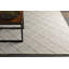Tapis géométrique blanc tissé à plat à la main Vernie Jeanette-1858037956