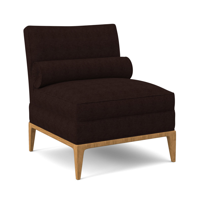 Fauteuil de chambre de 28 po de largeur Fiona, Noyer américain, Acajou Margaret