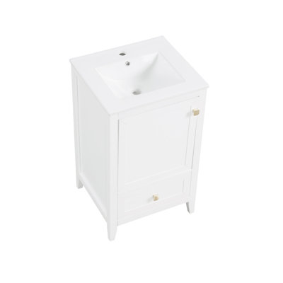 Stylish Bathroom Vanity With Sink, Ample Storage, And Modern Design For A Functional And Elegant Bathroom Space.
