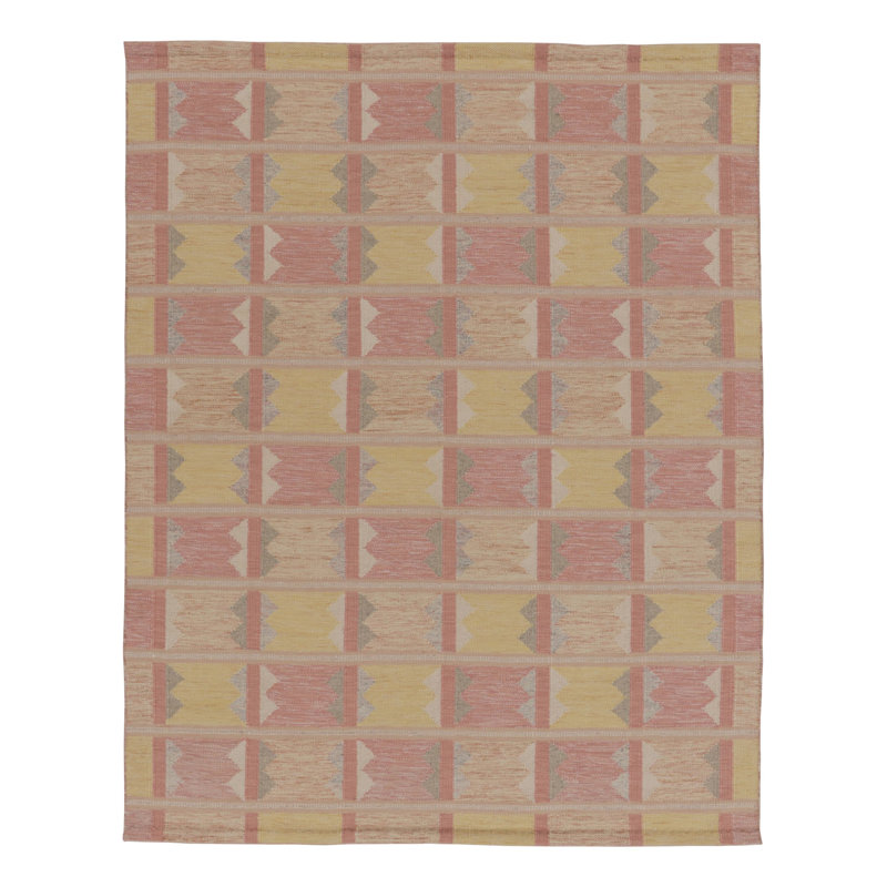 Scandinavian One-of-a-Kind 8'x9'10 Hand Knotted Area Rug